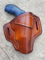 Popping Hot Black with Red Stitching IWB / XDS - Jackson LeatherWork, LLC