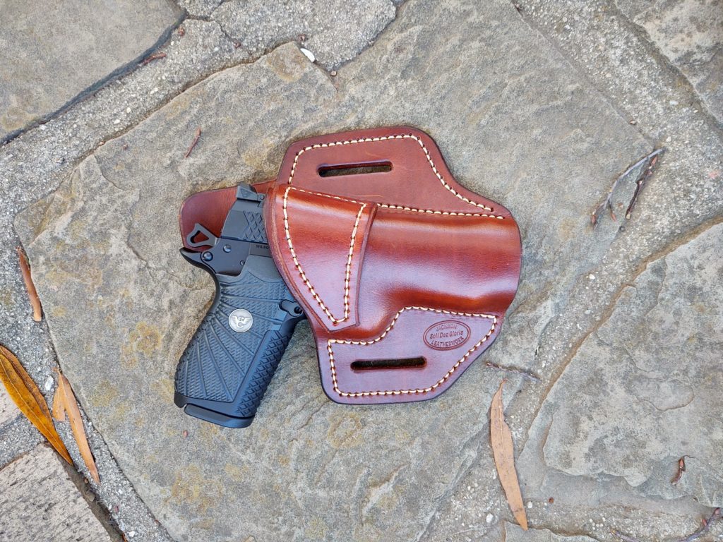 Rtbrnowb Wilson Combat Edc X9 Custom Leather Holster Jackson Leatherwork Llc 