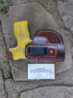 Popping Hot Black with Red Stitching IWB / XDS - Jackson LeatherWork, LLC