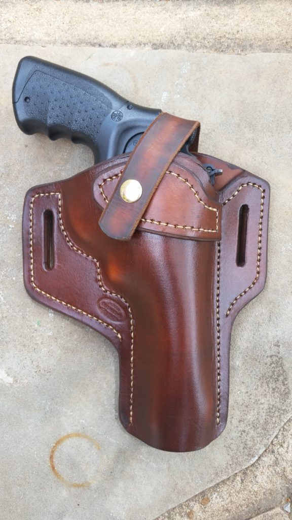 Smith And Wesson Trr Owb Front Snap Holster Jackson Leatherwork Llc