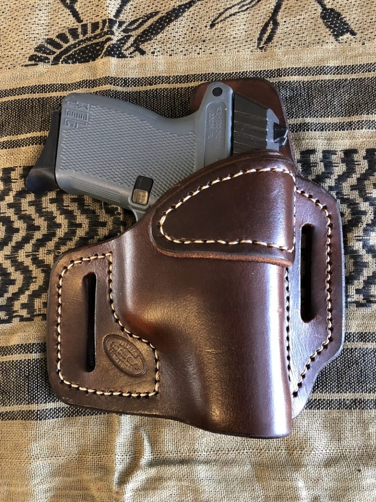 Kel Tec P11 OWB Leather holster - Jackson LeatherWork, LLC