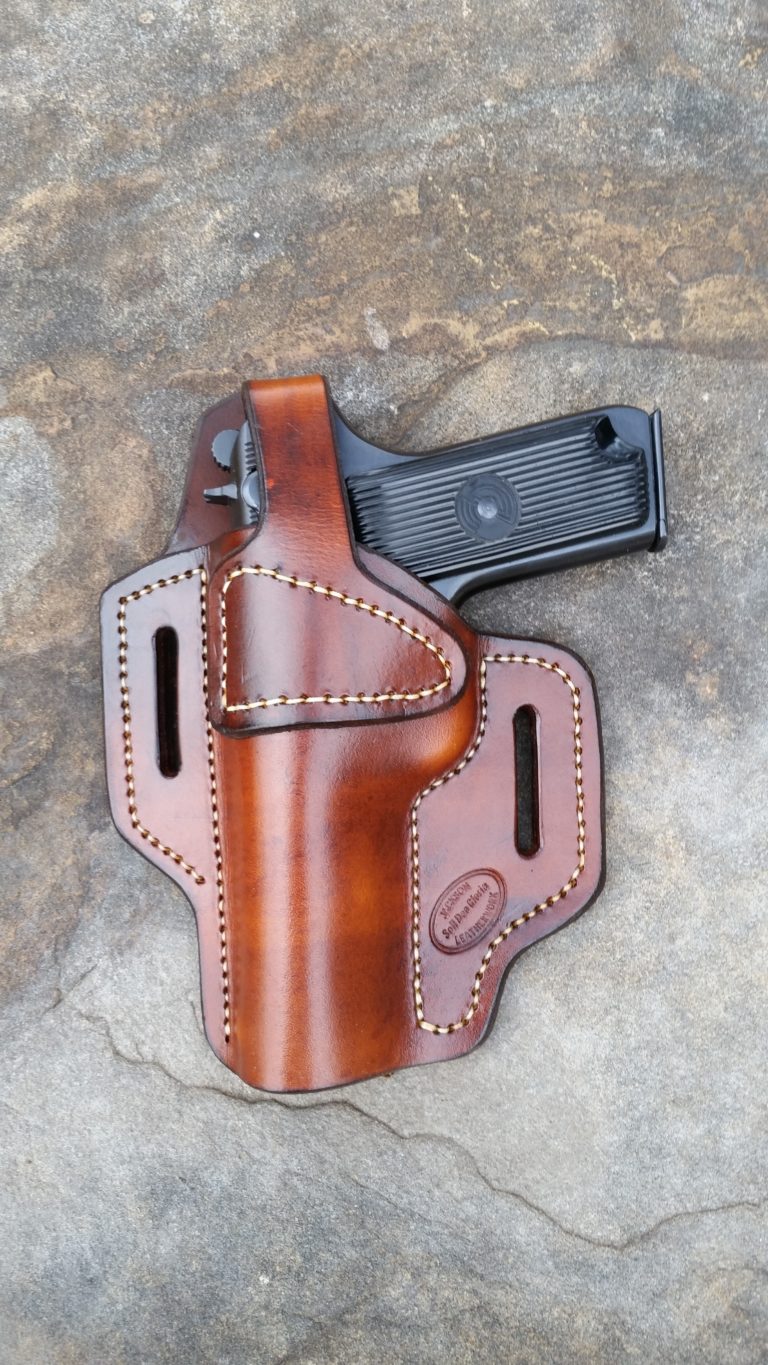 Zastava M57 OWB (+tsnap) leather Holster - Jackson LeatherWork, LLC