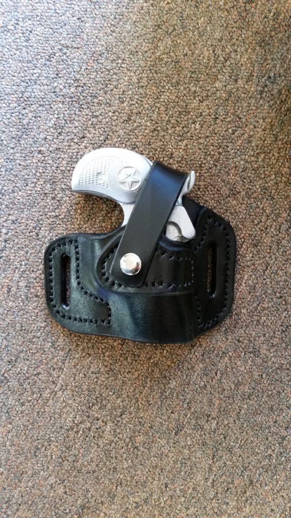 Bond Arms Texas Defender Rowdy snake slayer OWB leather holster ...