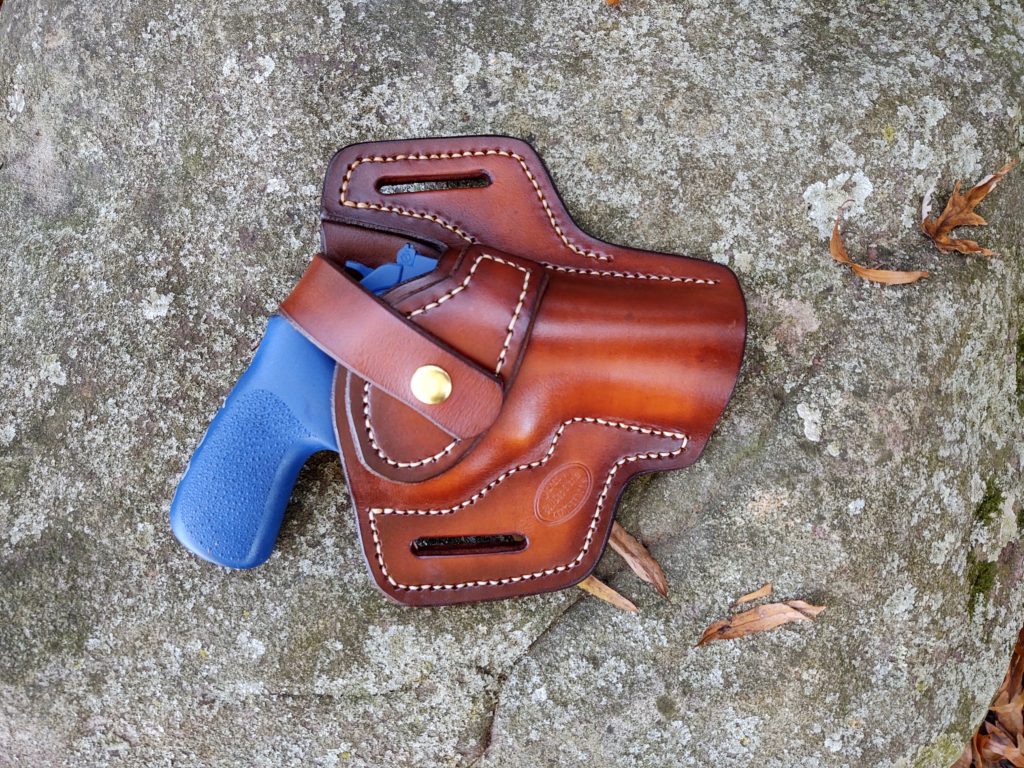 Ruger LCR 3 inch OWB leather holster - Jackson LeatherWork, LLC