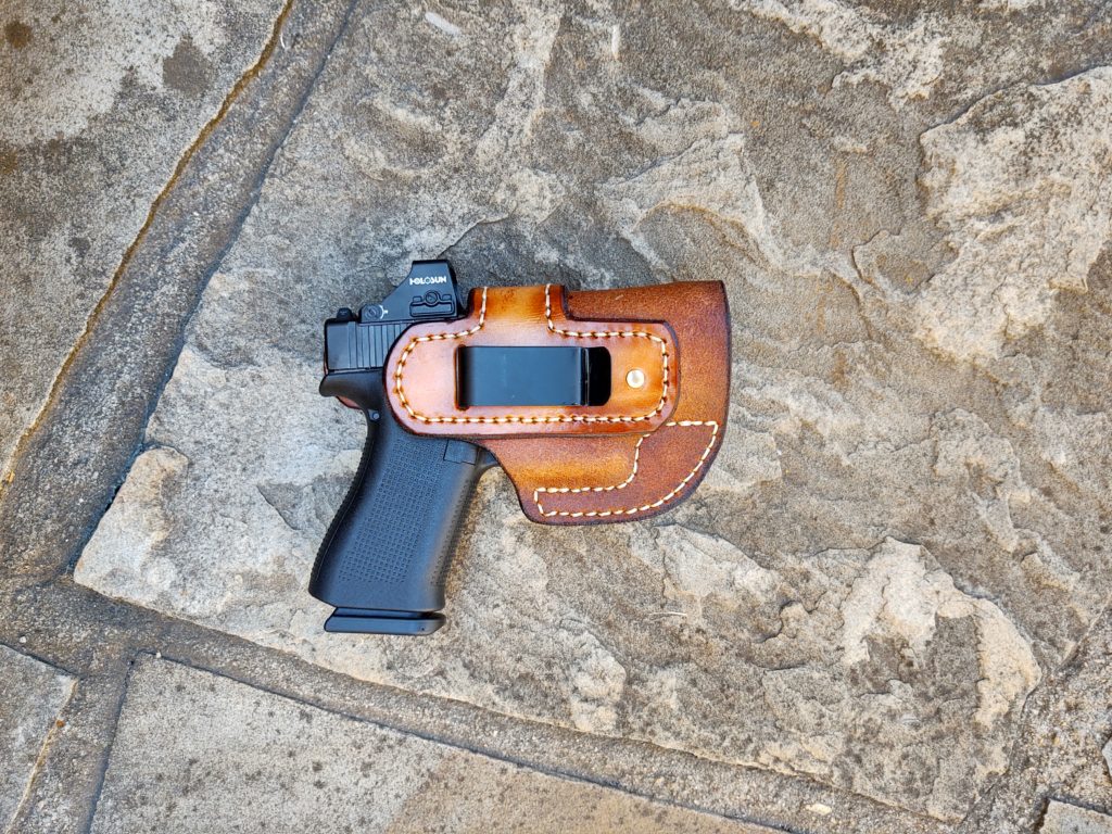 Glock 43X MOS + Holosun 507k IWB holster - Jackson LeatherWork, LLC